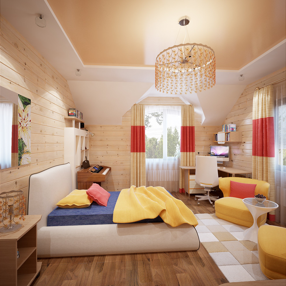 Дом деревянный из клеенного бруса