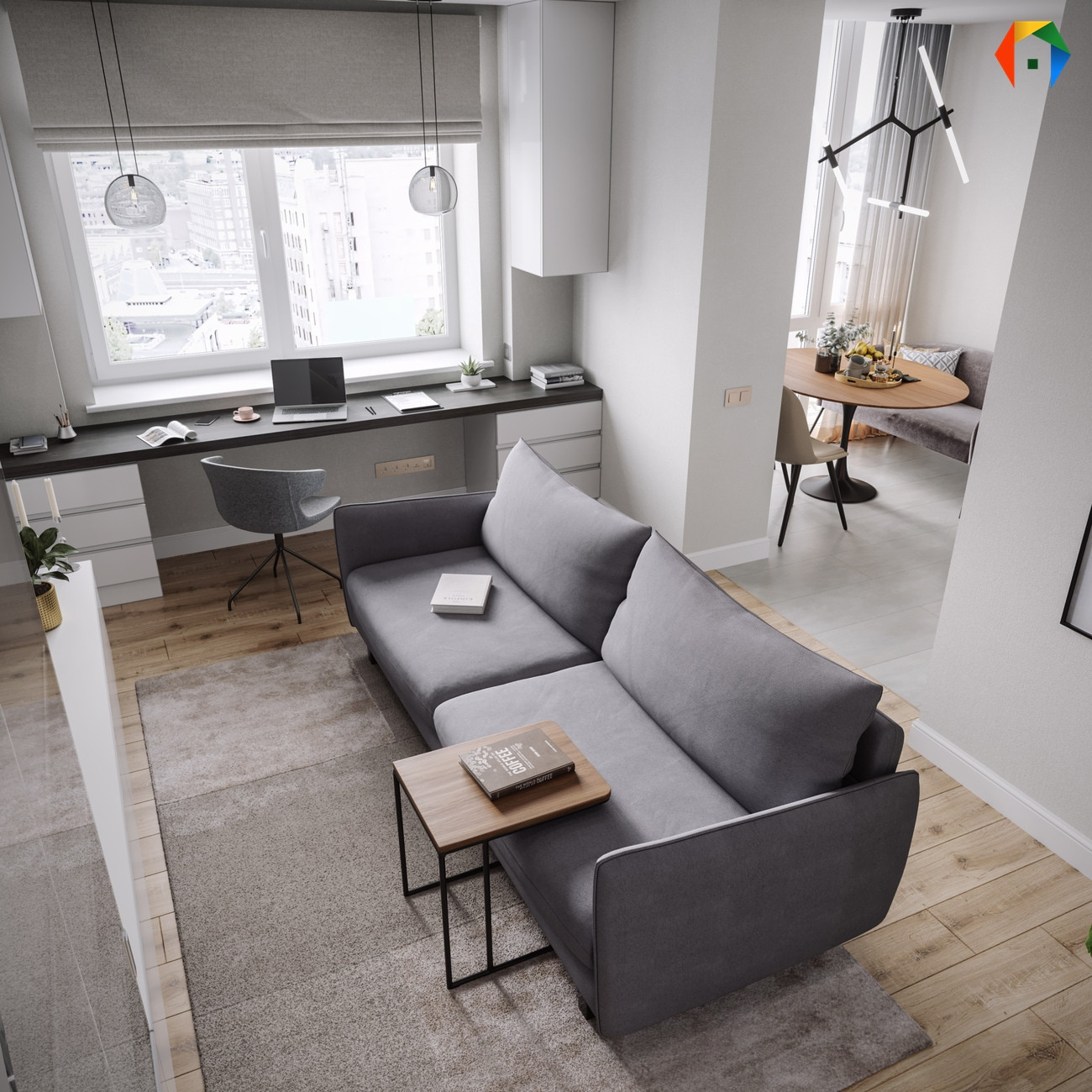 Москвичка. Дизайн для квартиры с солнечной прихожей