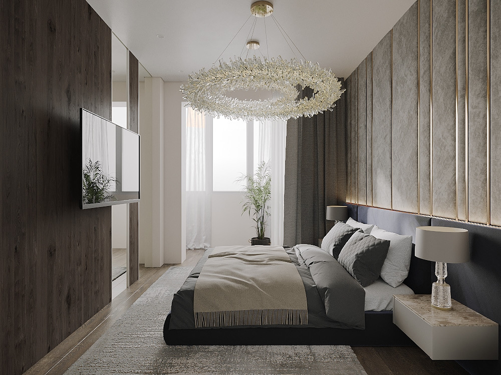 Спальня с лоджией