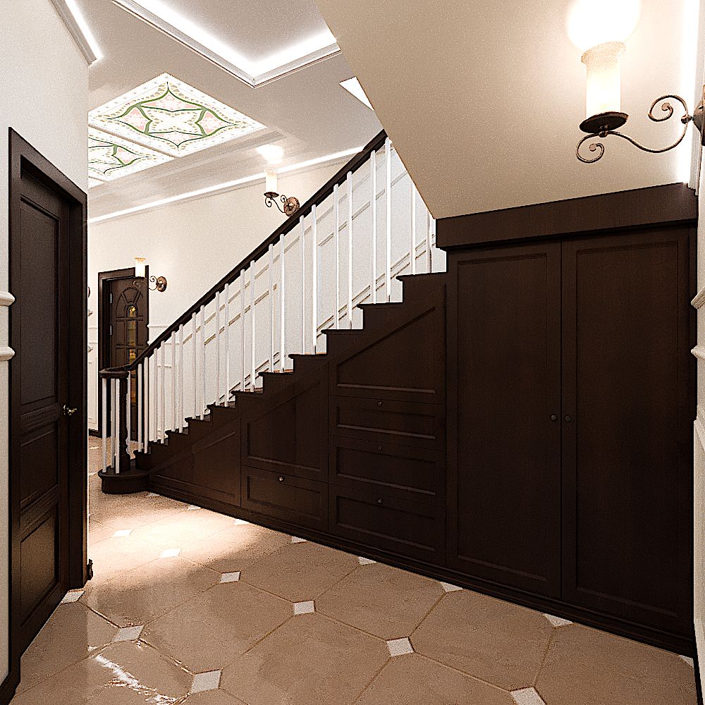 Дизайн-проект 3-х этажного особняка