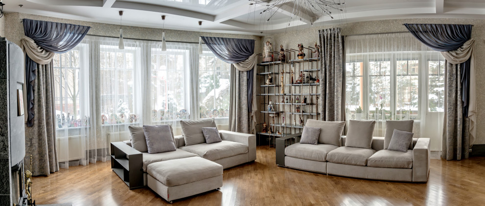 Обложка проекта: Гостиная в частном доме