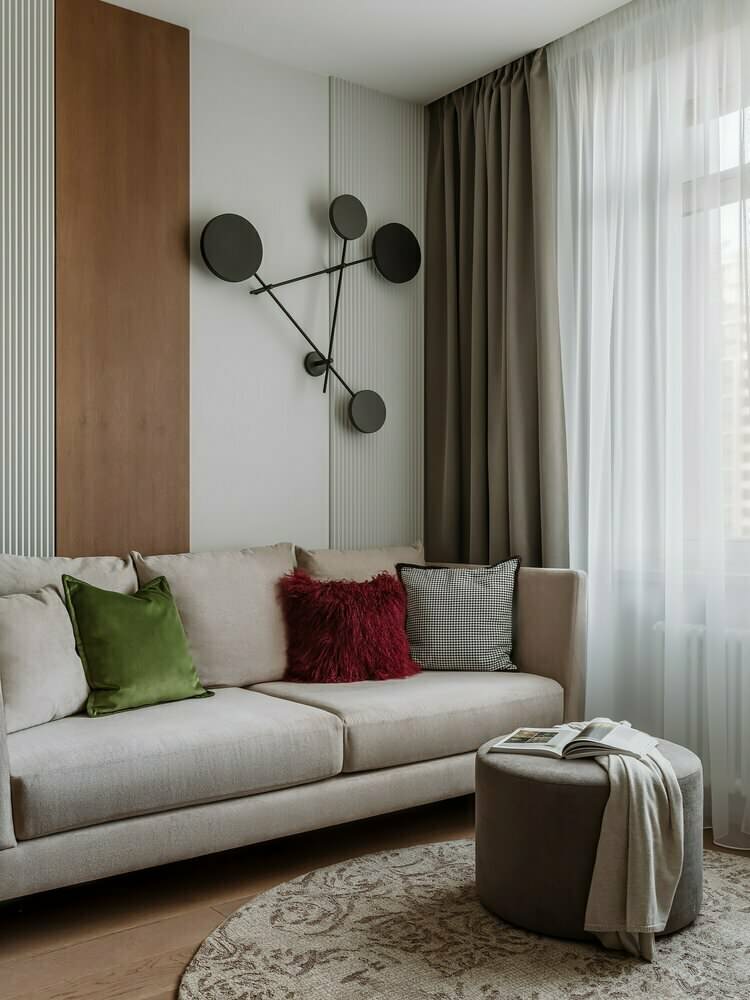 Дизайн-проект квартиры 62м² в современном стиле