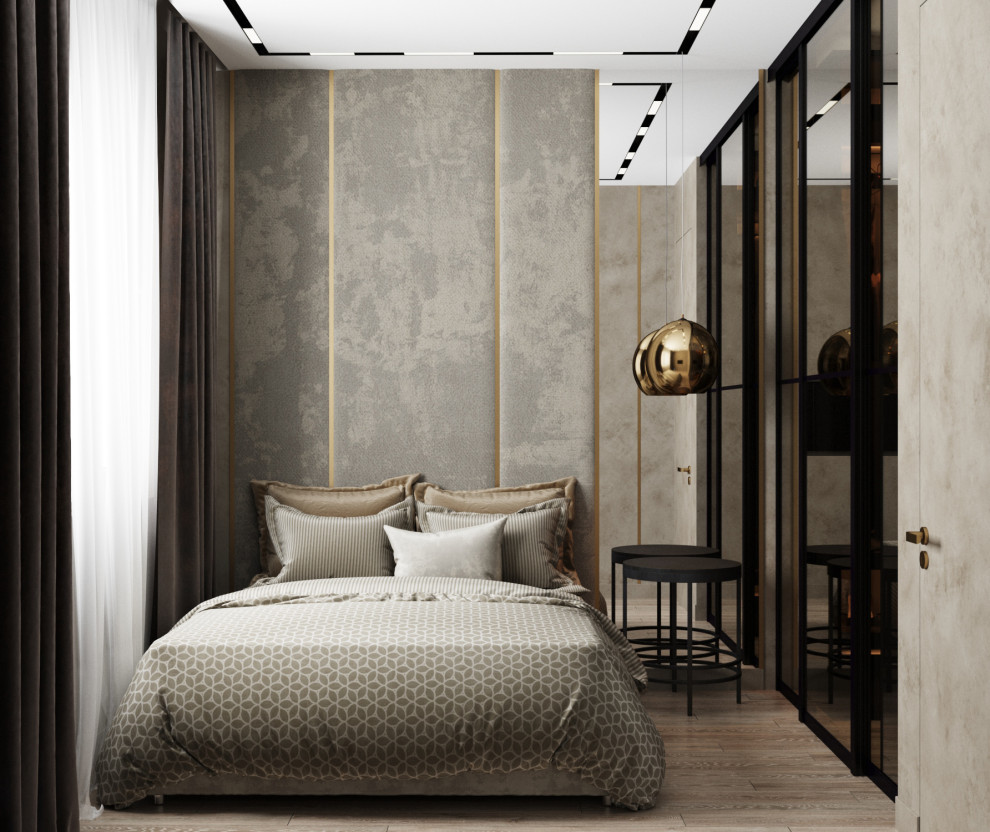 Маленькая квартира в зеленых тонах