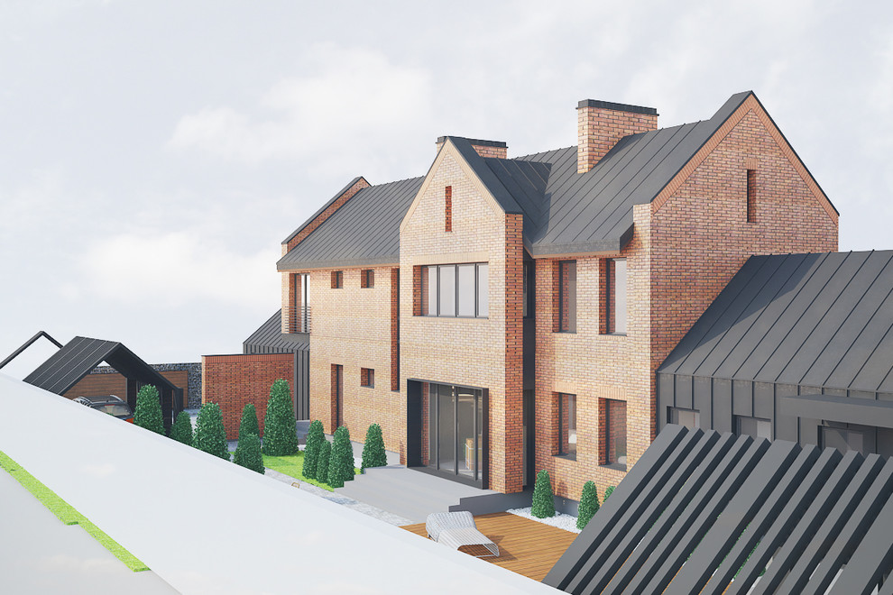 Проект индивидуального жилого дома в п.Волгарь г.Самара