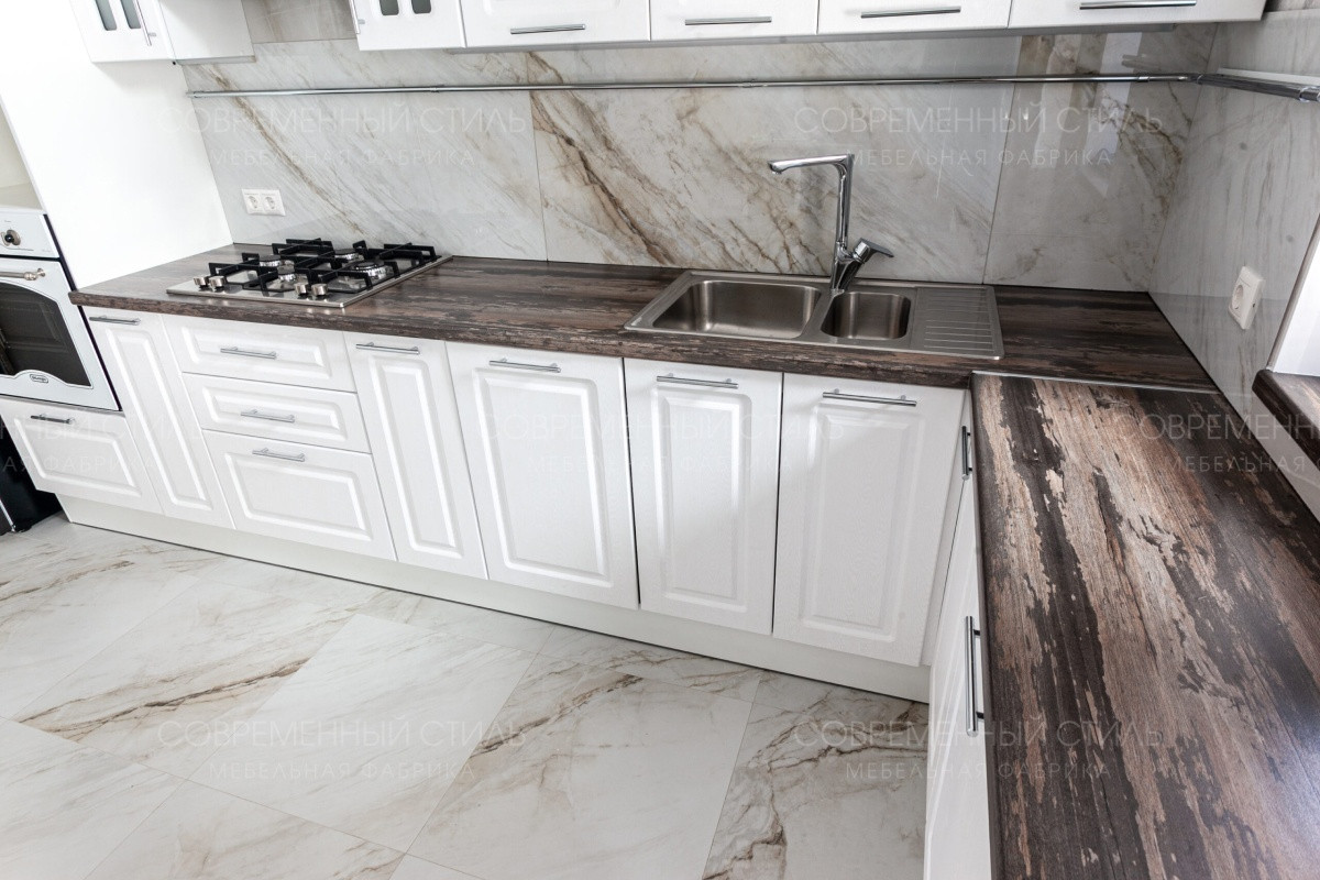 Кухня Эллада (кухня в загородный дом)