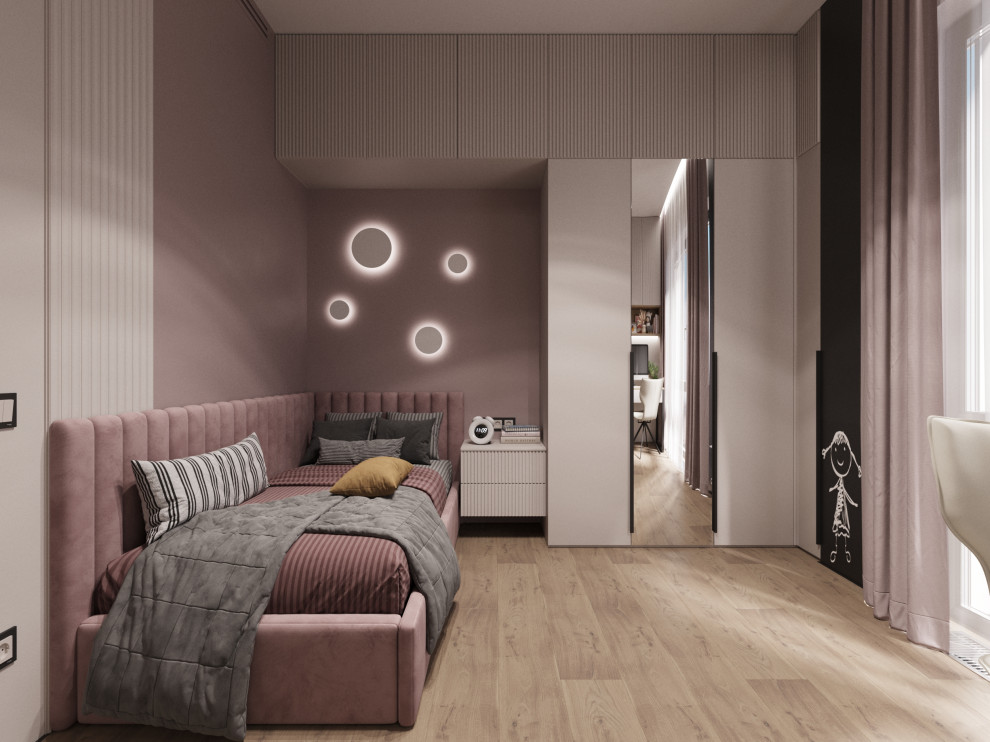 Дизайн проект - Квартира 80 м2 для многодетной семьи с двумя детскими комнатами