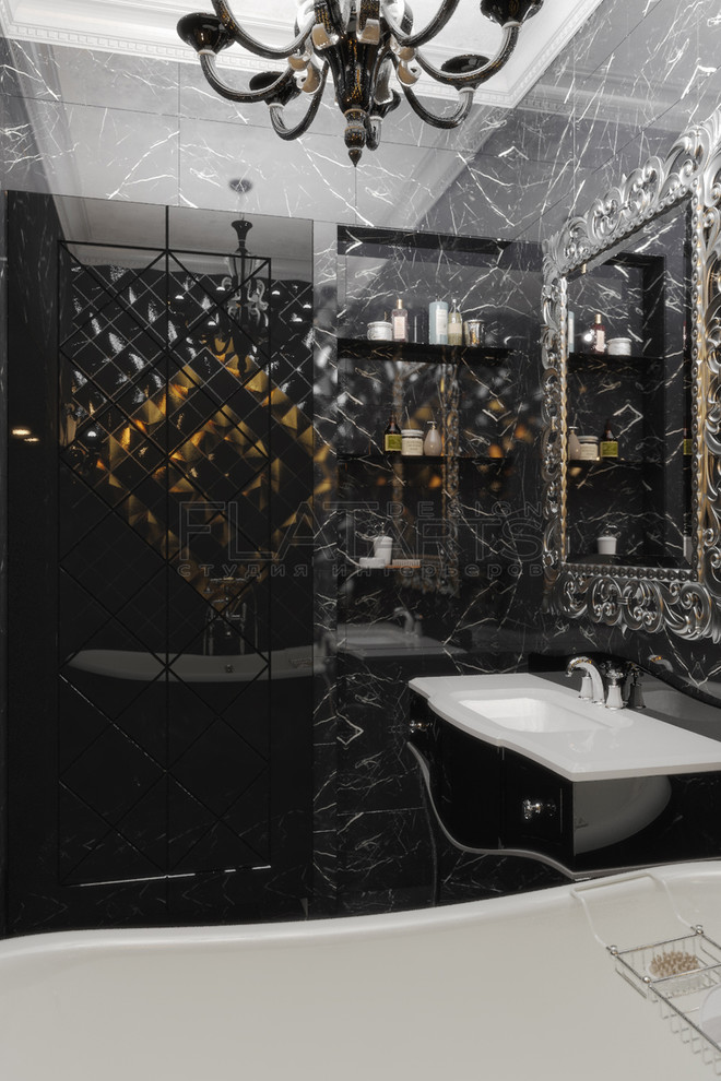 Арт-деко. Дизайн 4-ной квартиры 188кв.м