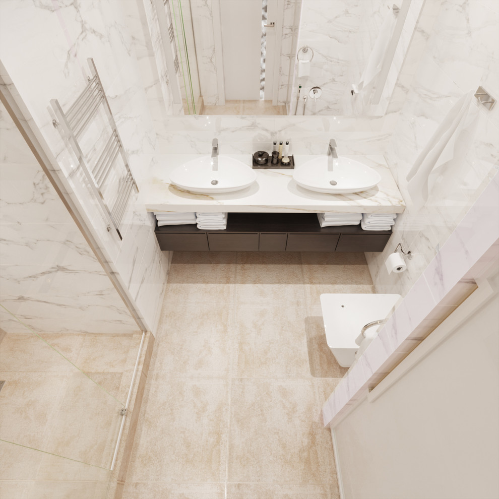 Обложка проекта: Интерьер ванной комнаты от @wellhome.pro_design