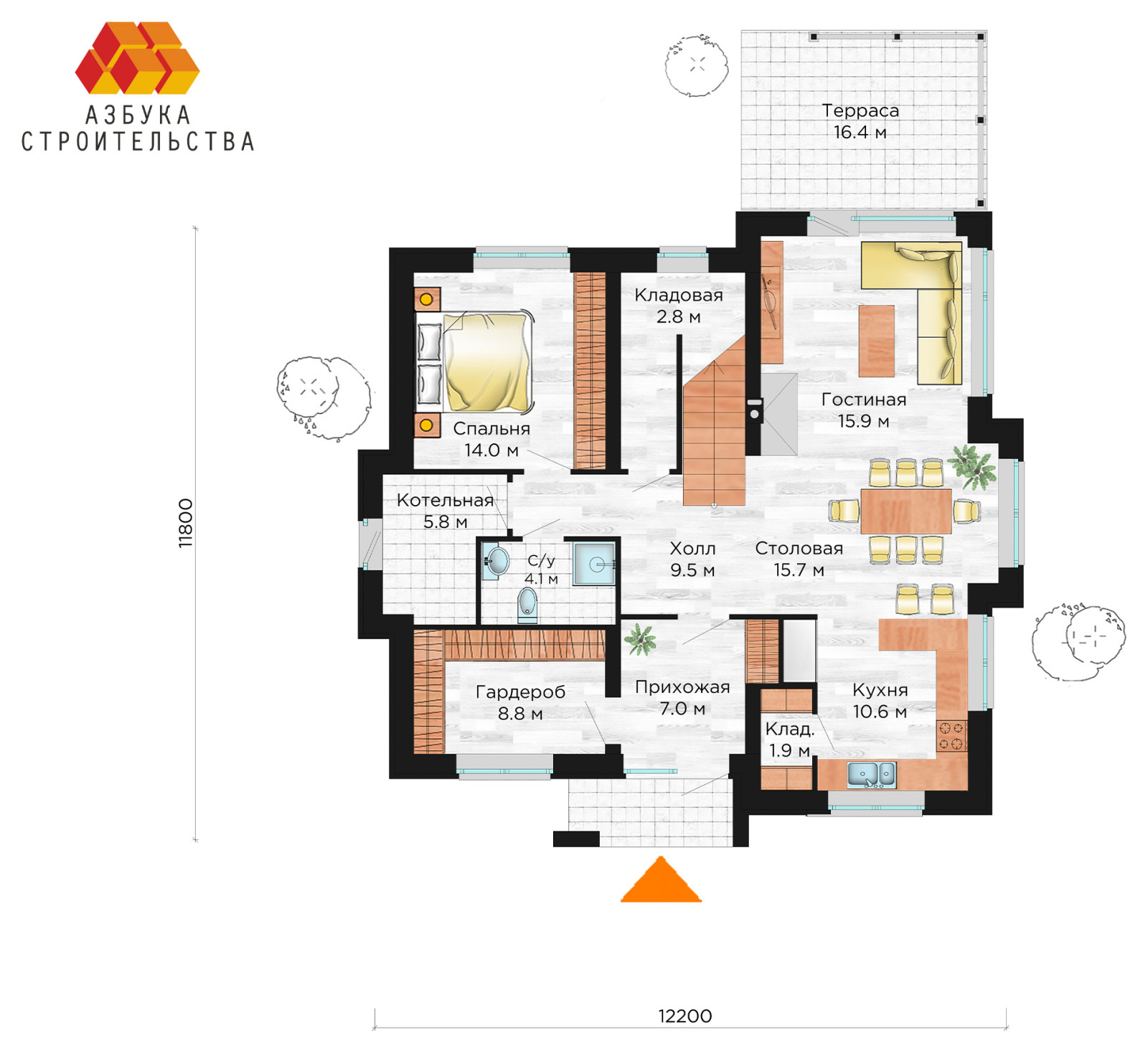 Дом со вторым светом