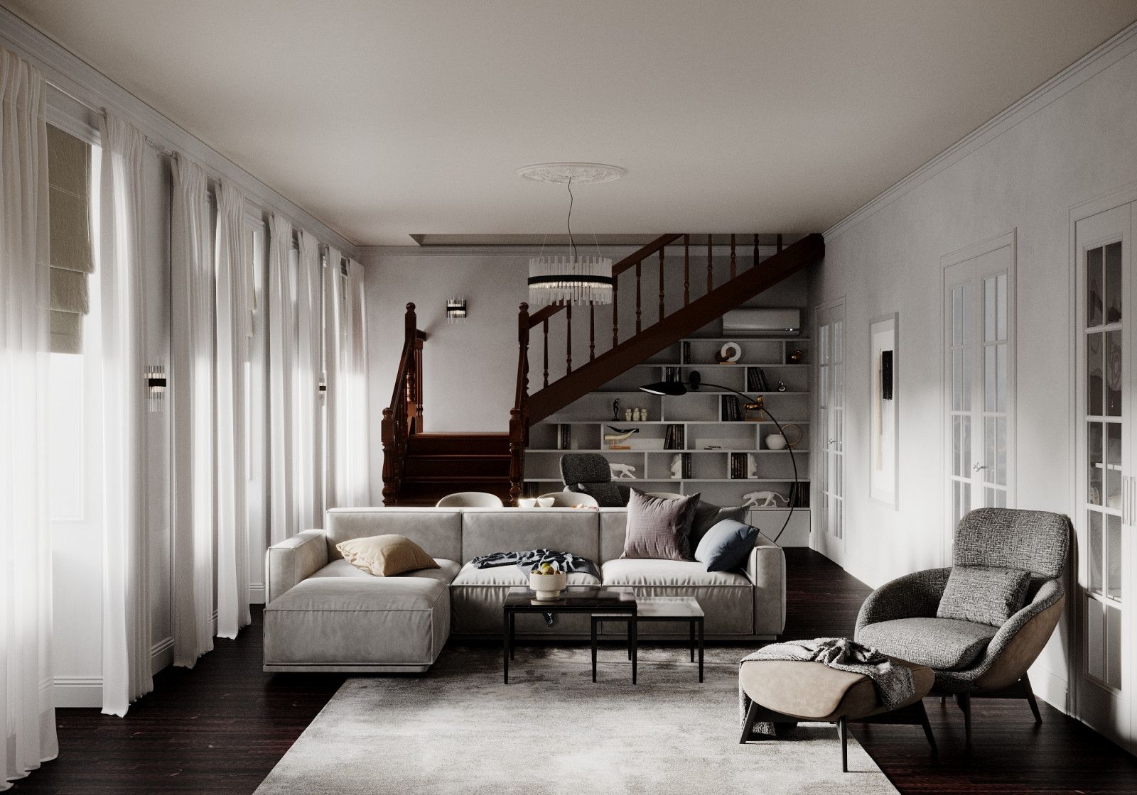 Обложка проекта: ул.Малая Бронная, квартира сердце Москвы 250 кв.м.