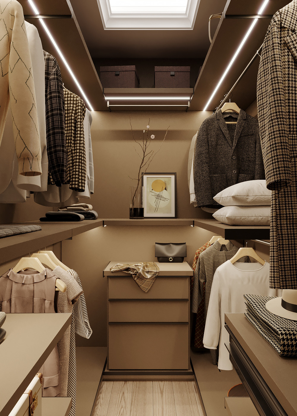 Ждановская 45. Гардеробная