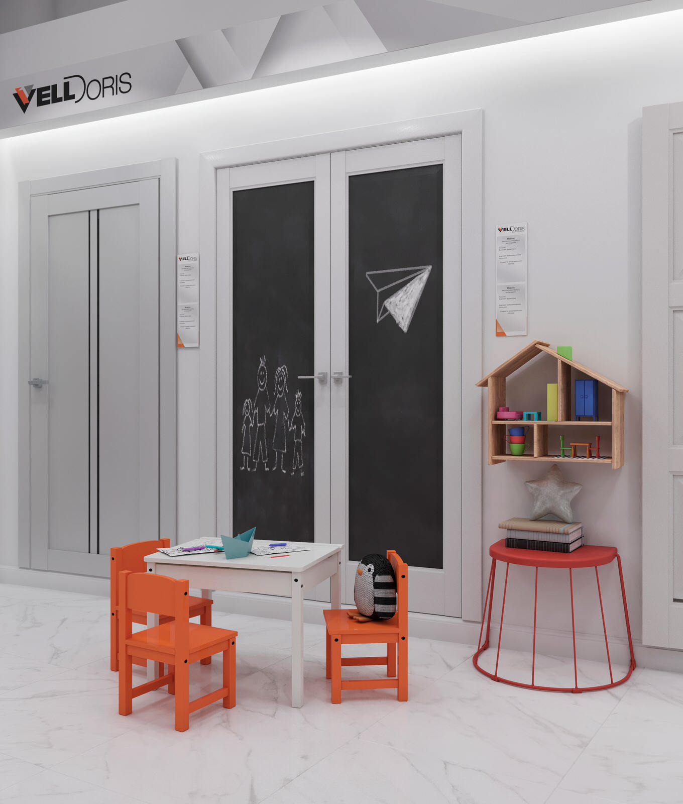 Проект магазина дверей Velldoris в г.Новосибирск