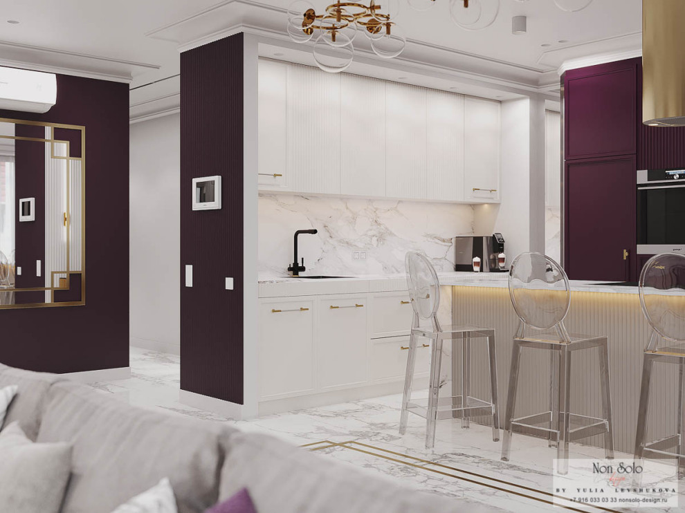 Дизайн квартиры, 96 м2, ЖК «Домашний», г. Москва