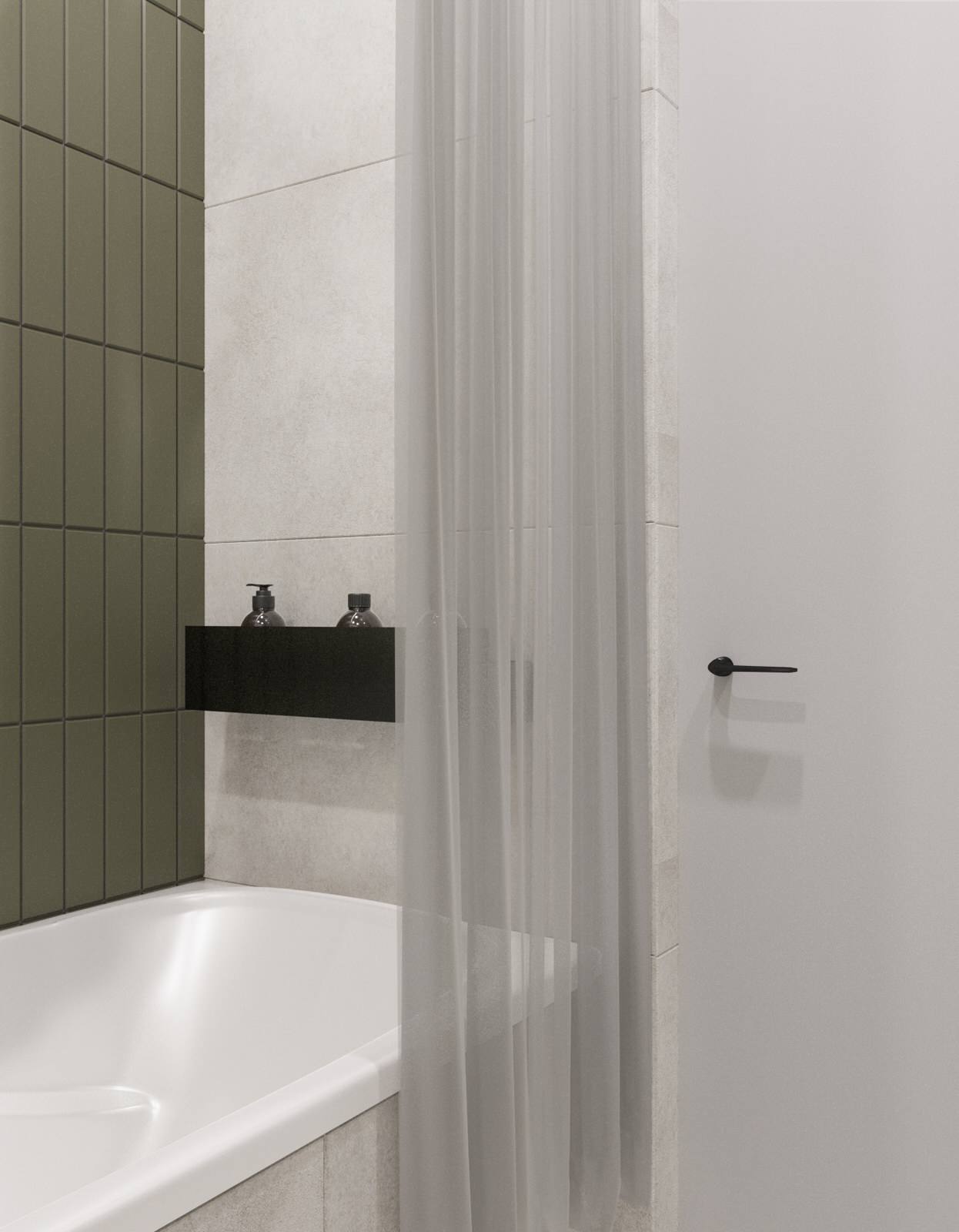 Яркие акценты и универсальная детская: интерьер для молодой семьи с дочкой