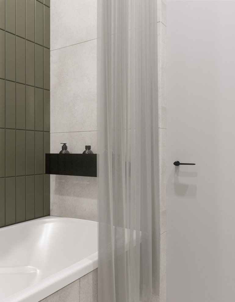 Яркие акценты и универсальная детская: интерьер для молодой семьи с дочкой