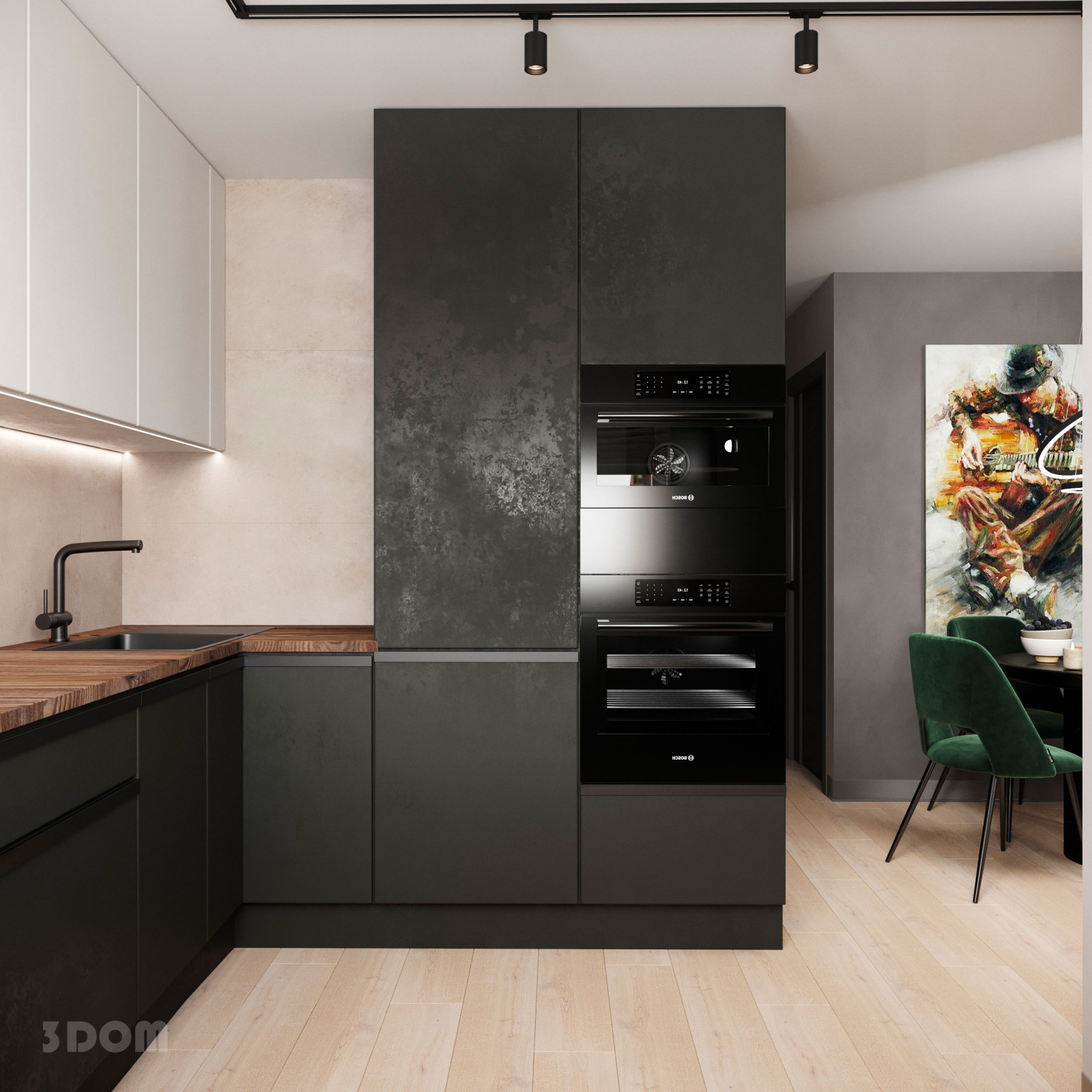 КВАРТИРА ЖК "ПАРК ОСТРОВСКОГО-2" 60кв.м | 3DOM