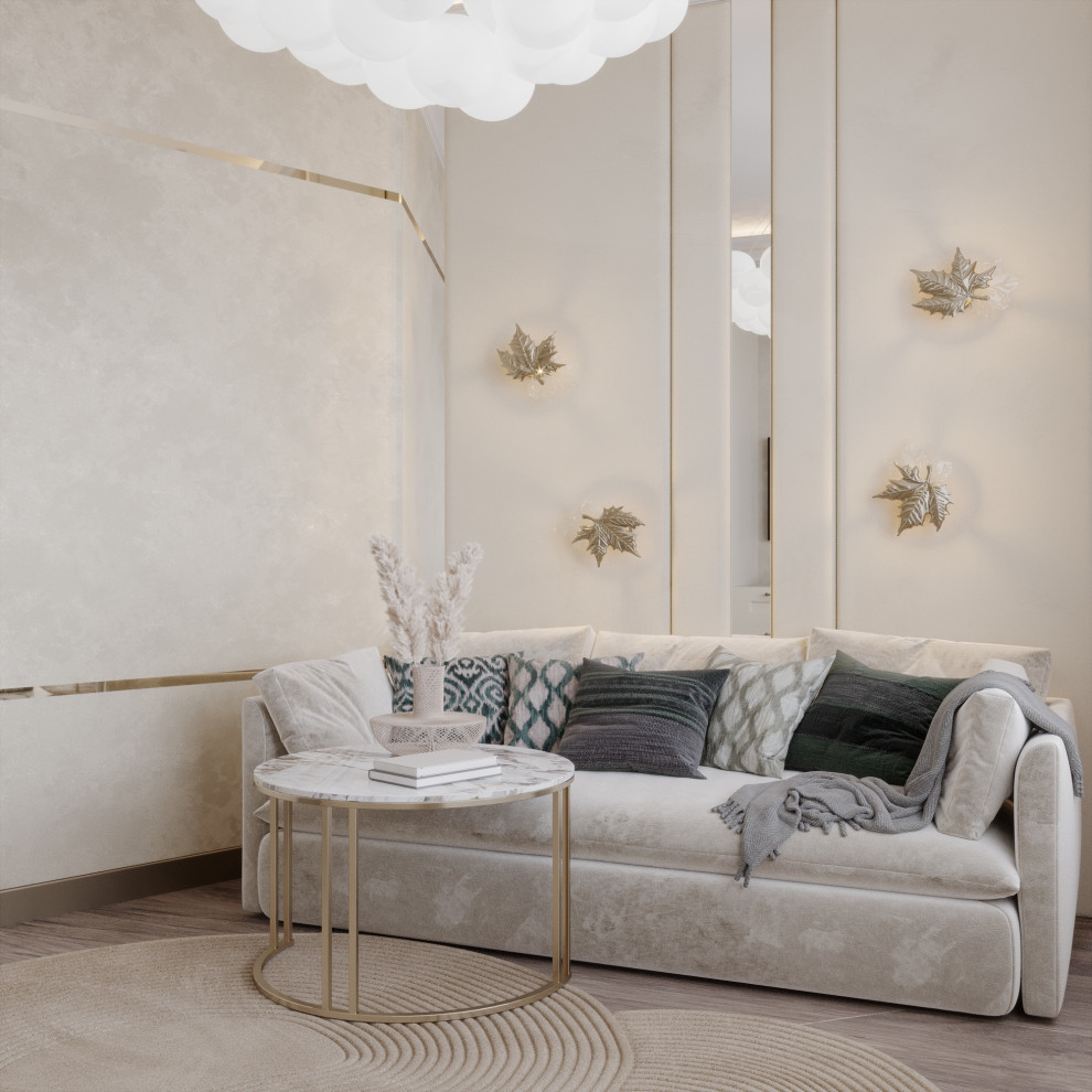 ДИЗАЙН ИНТЕРЬЕРА КВАРТИРЫ В ЖК ЛИЦА, 125 КВ.М.