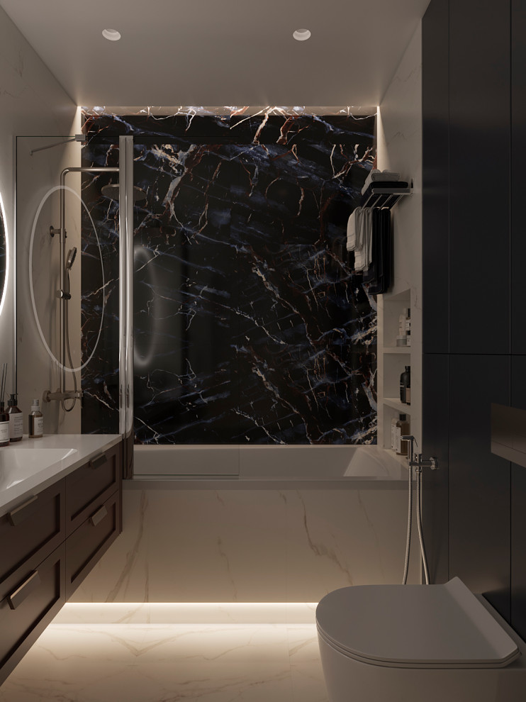 Светлая квартира в стиле неоклассика