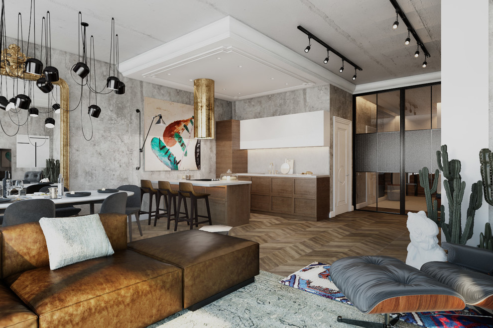 Обложка проекта: Квартира в ЖК "Диадема", г. Санкт-Петербург