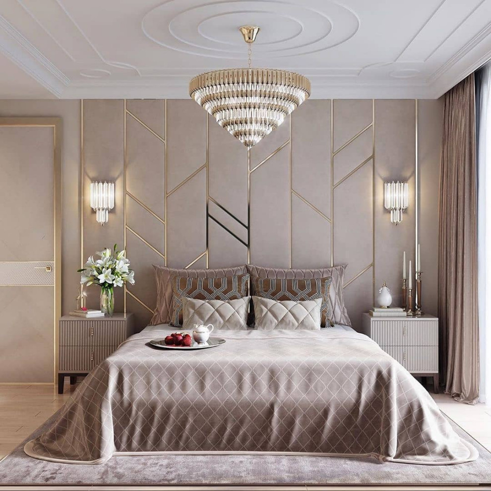 Мягкие стеновые панели в интерьере. Наше производство