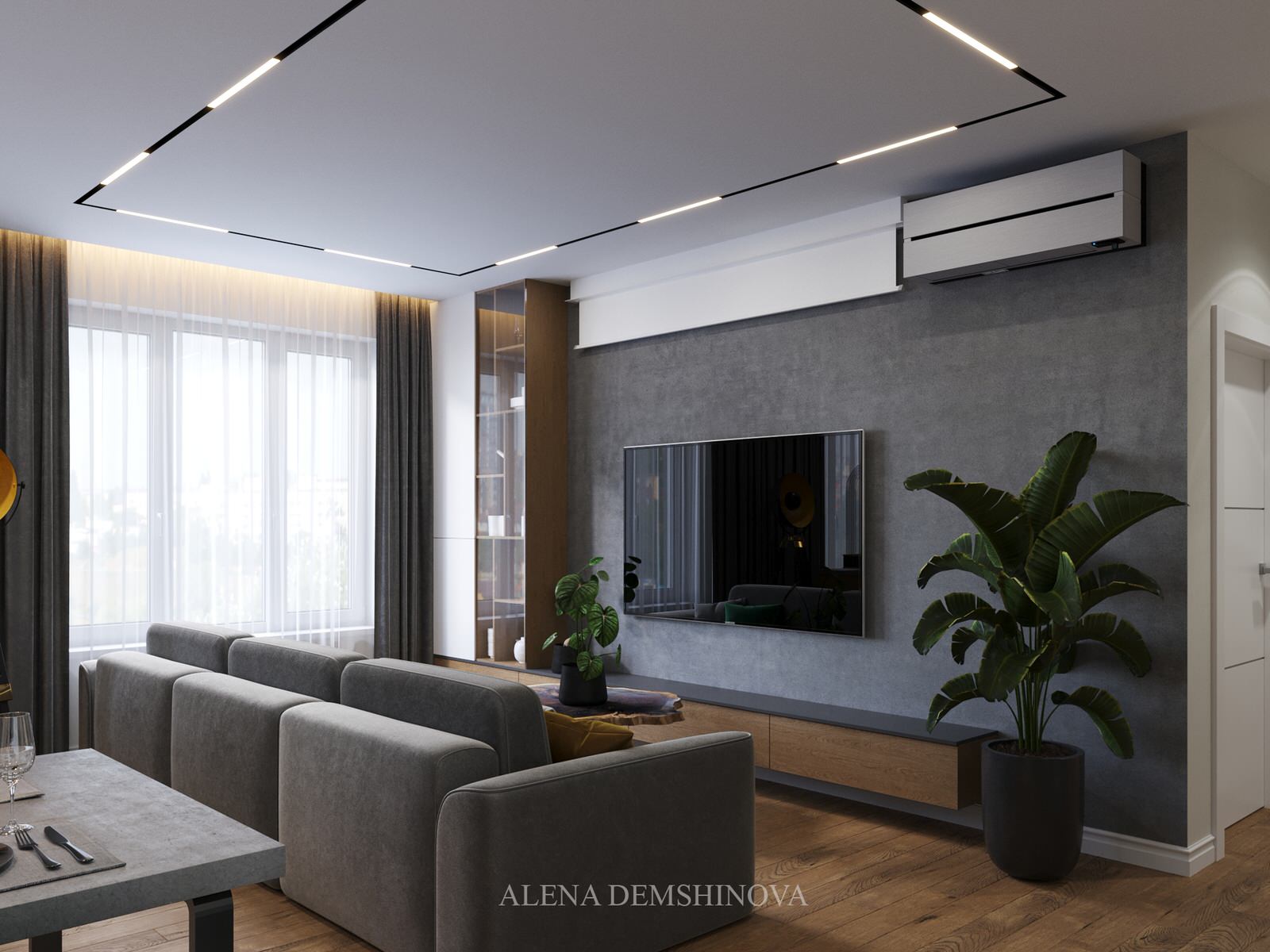 Квартира для молодой пары и их котиков