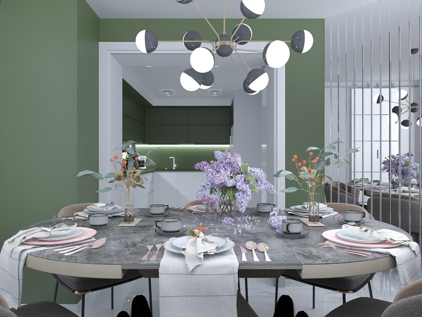 Дизайн квартиры Каролина