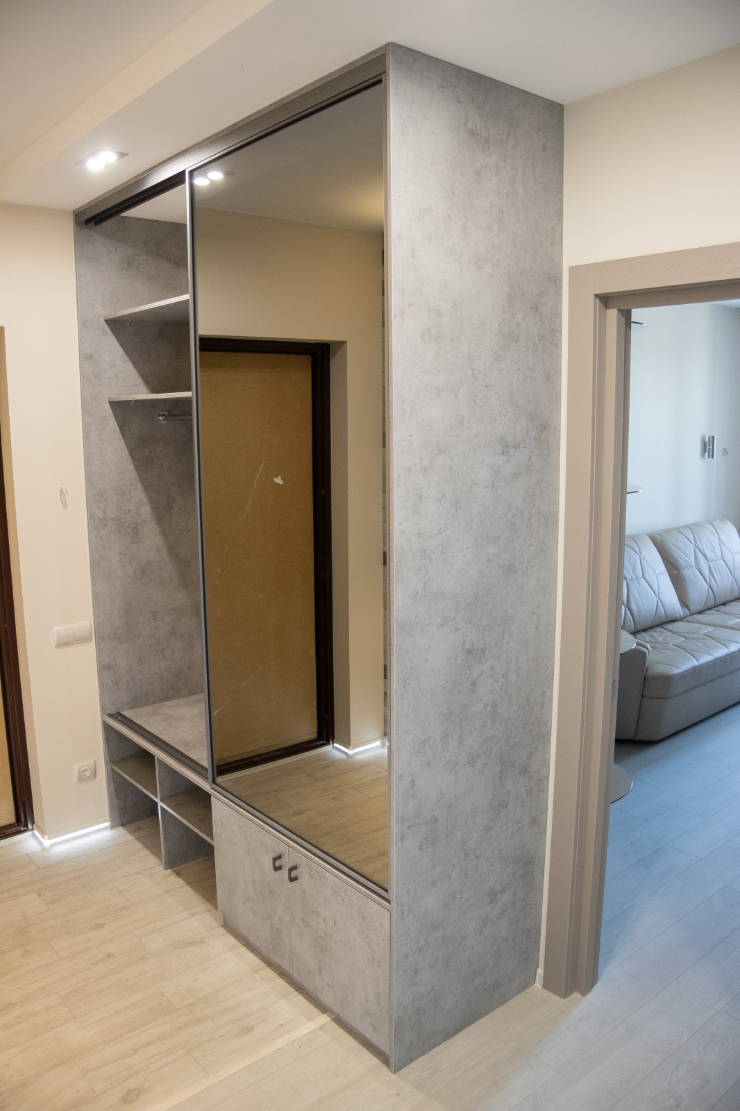 Шкаф купе в прихожую (не обычный)