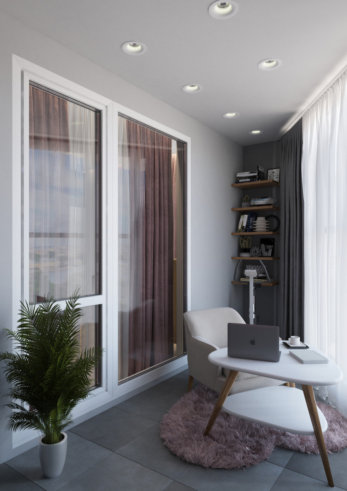 Проект квартиры для молодой девушки