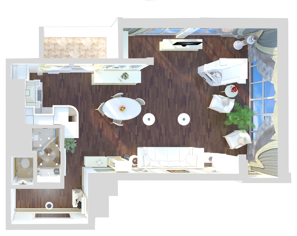 Интерьер Войкого 40 (65.70кв.м.)