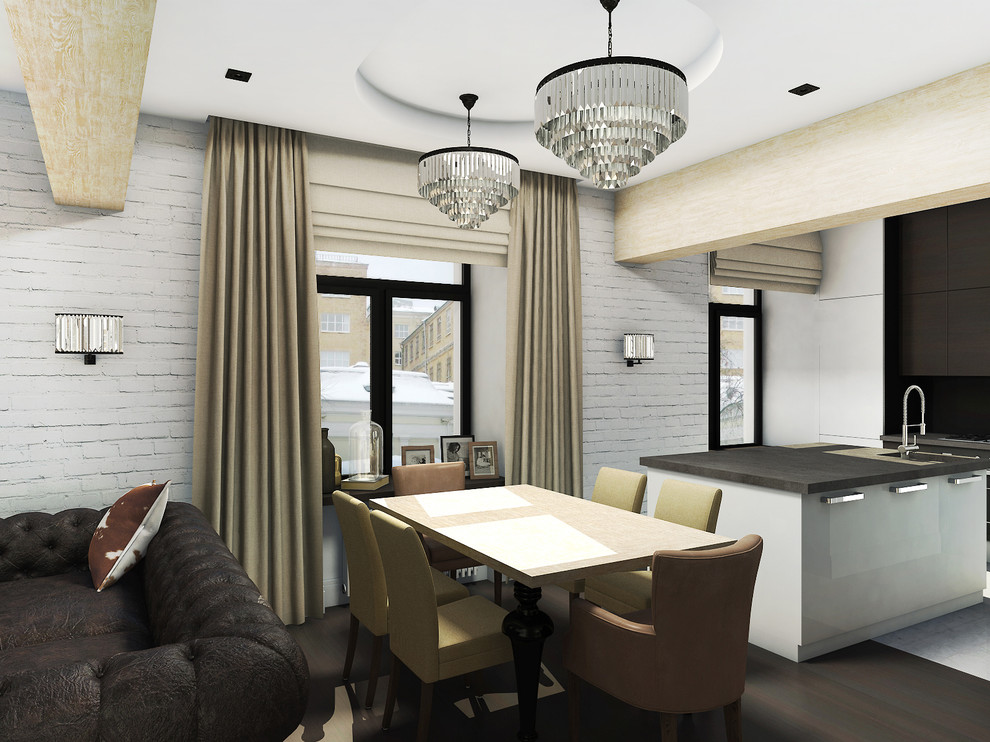 living room, apartment generala yermolova