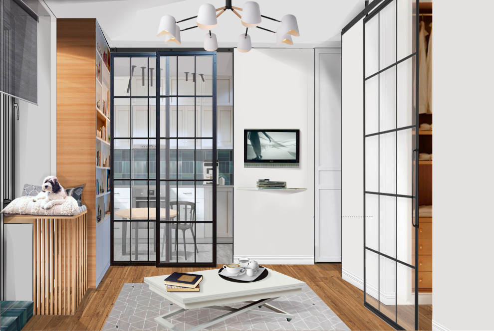 Обложка проекта: Студия 31 кв.м. ЖК"Пятницкие Кварталы"