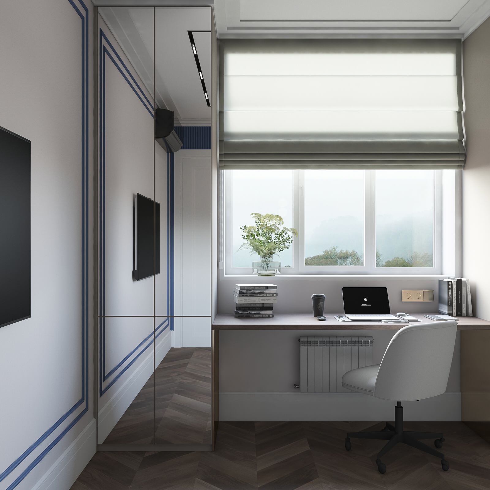 Дизайн-проект квартиры 140 м. кв.