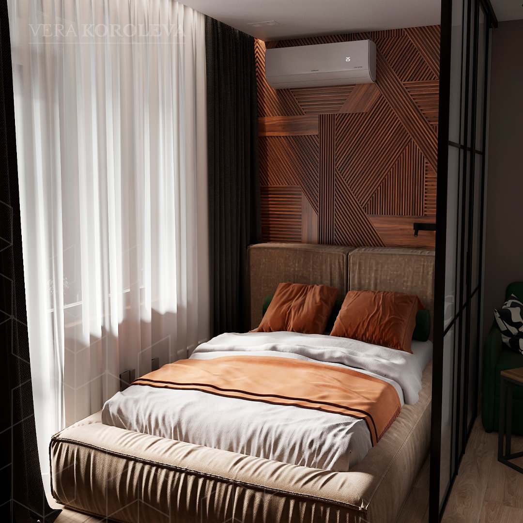 Дизайн-проект квартиры-студии в Подмосковье