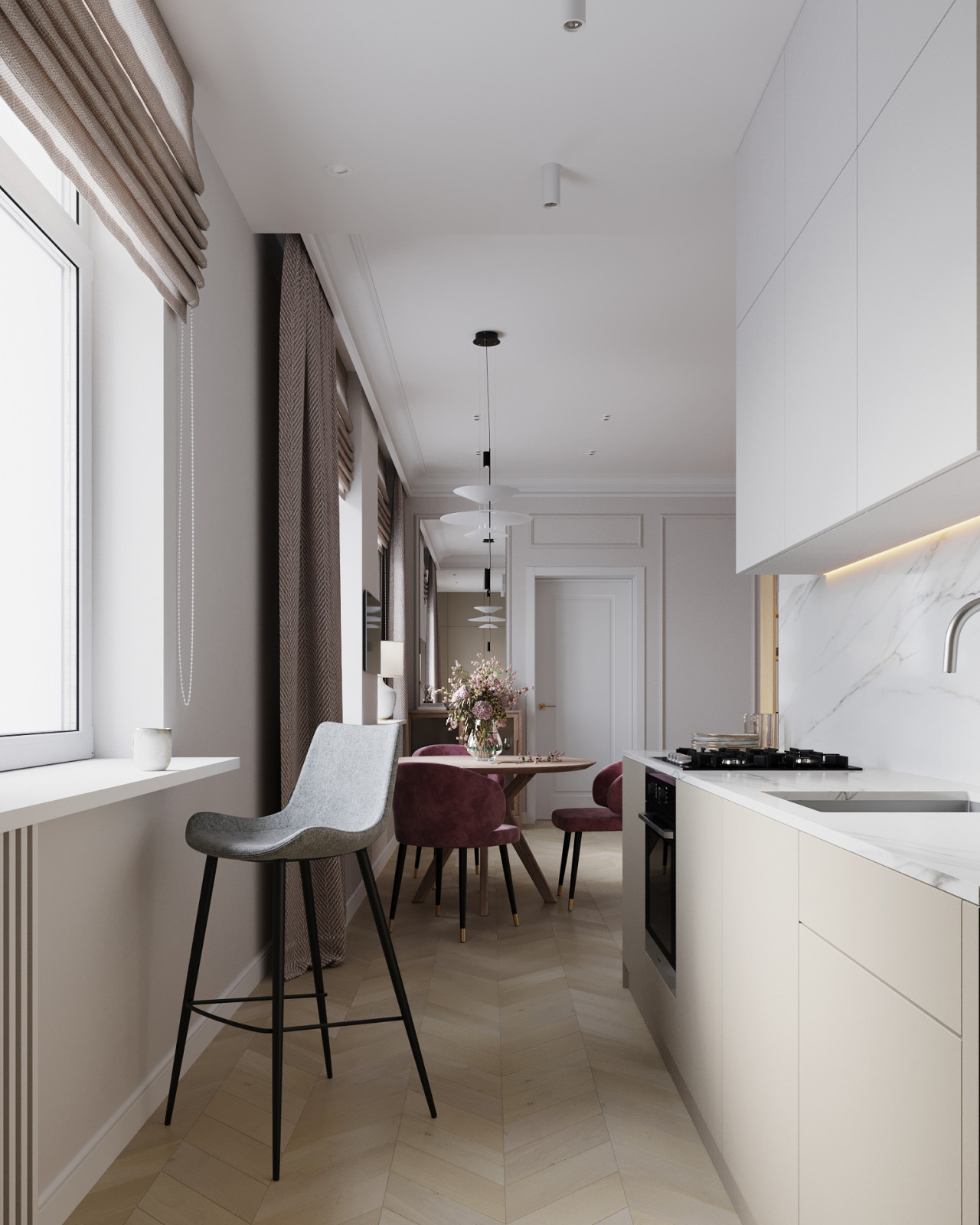 Обложка проекта: Уютная квартира в историческом центре Калининграда