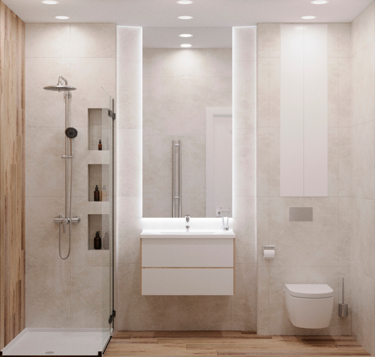 Apartment interior design in Simferopol