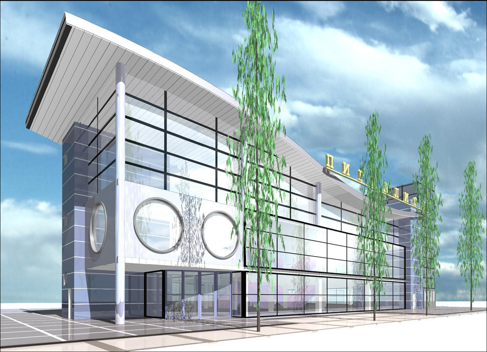 Эскизные проекты торговых зданий в г.Екатеринбурге