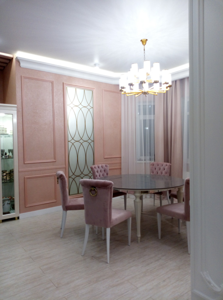 Кухня, столовая и гостиная