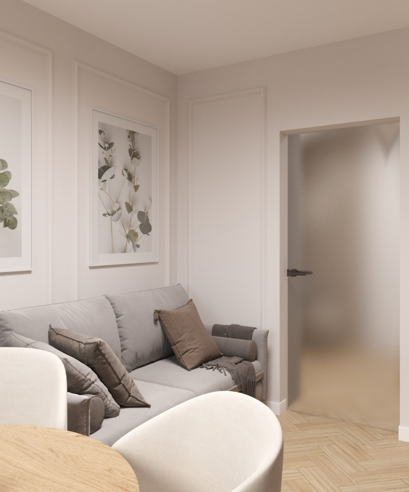 Квартира в современном стиле для супружеской пары