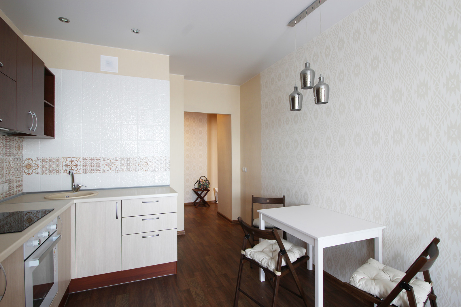 2013г. Интерьер 1к квартиры для сдачу в аренду