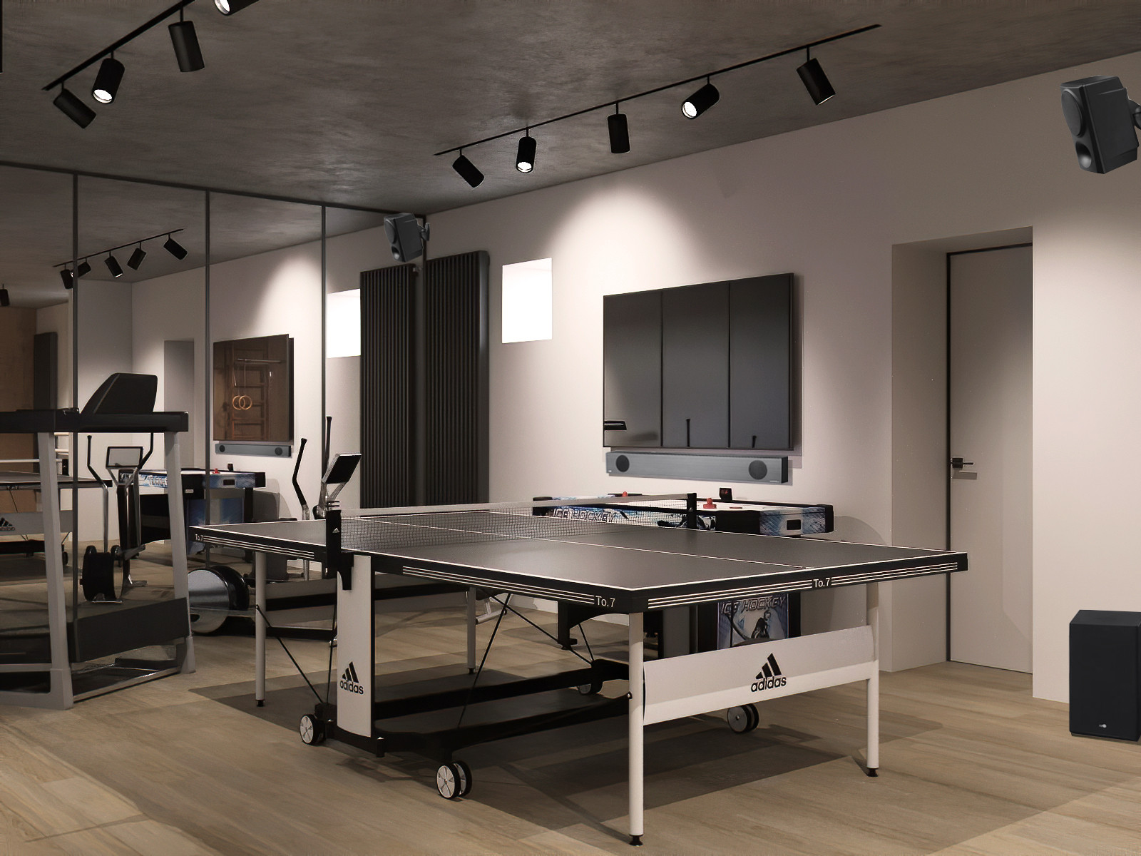 Нестандартная планировка в загородном поместье