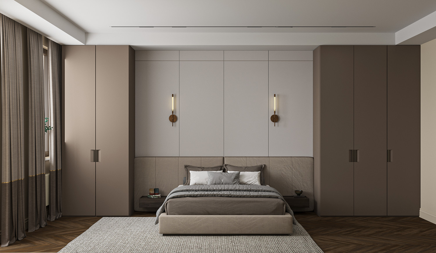 Мастер спальня