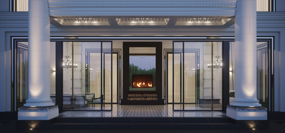 Разработка и оформление проекта загородной резиденции в классическом стиле