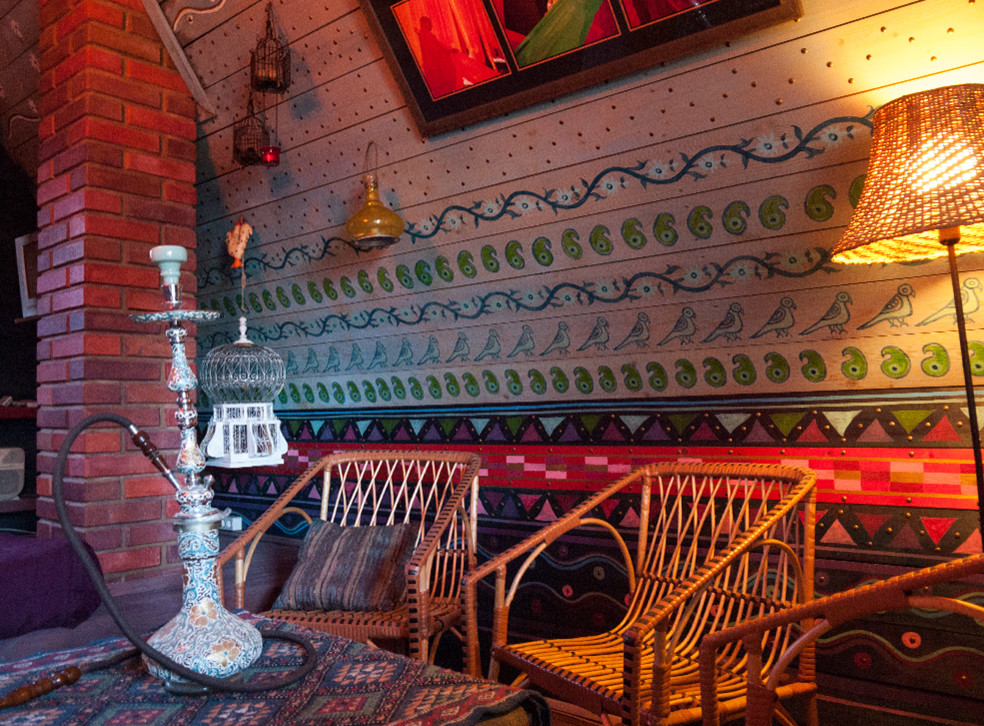 Роспись в марокканском стиле