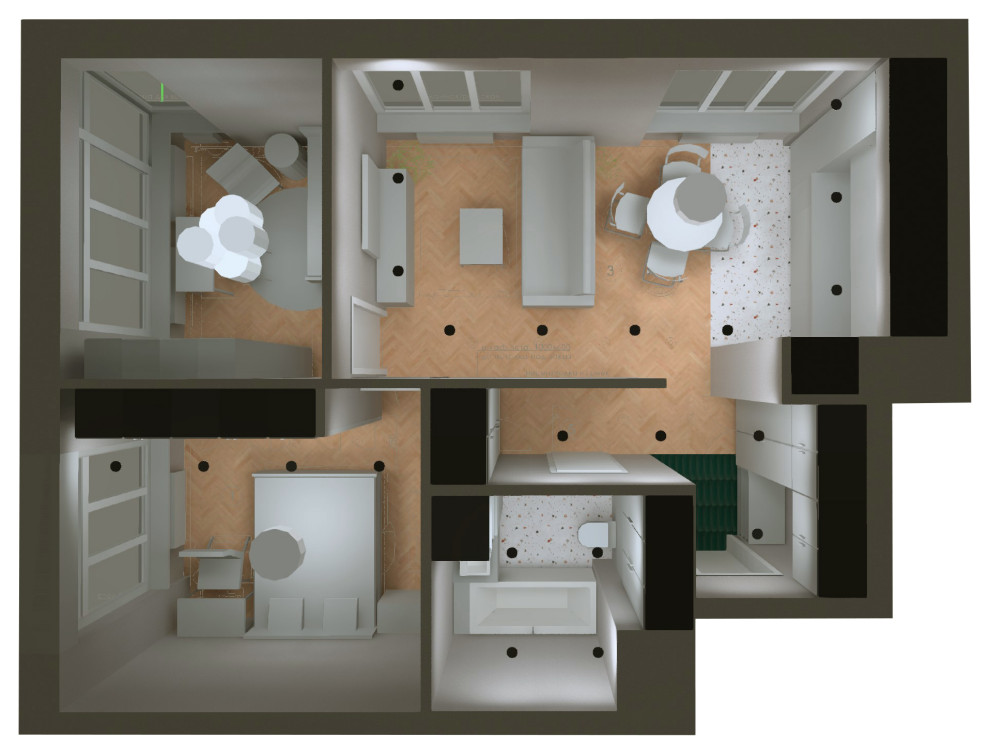 ЖК Level Амурская, Москва, 54 кв.м.