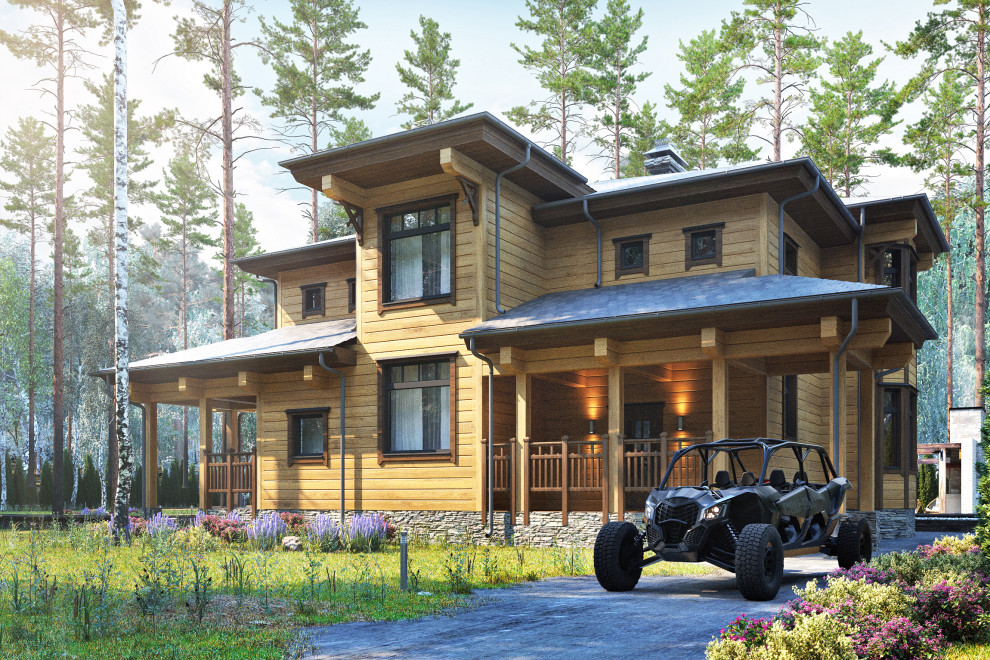 Дом из финского бруса