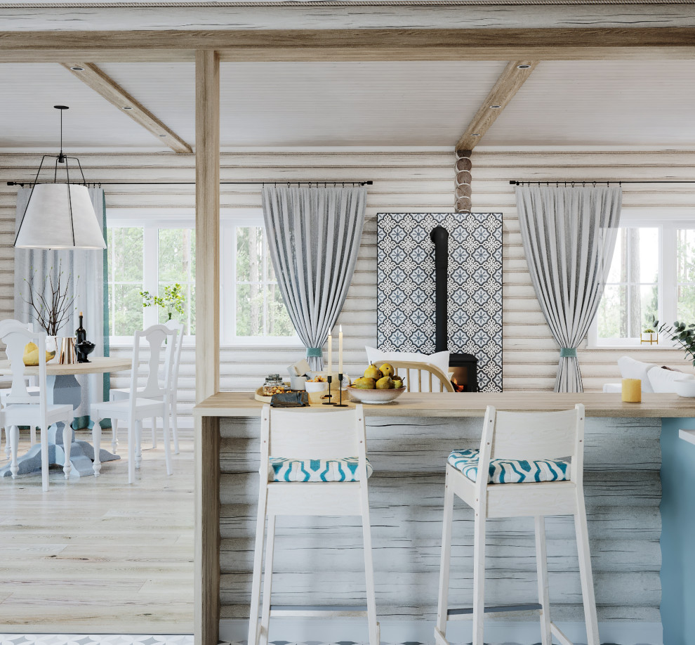 Загородный дом на озере