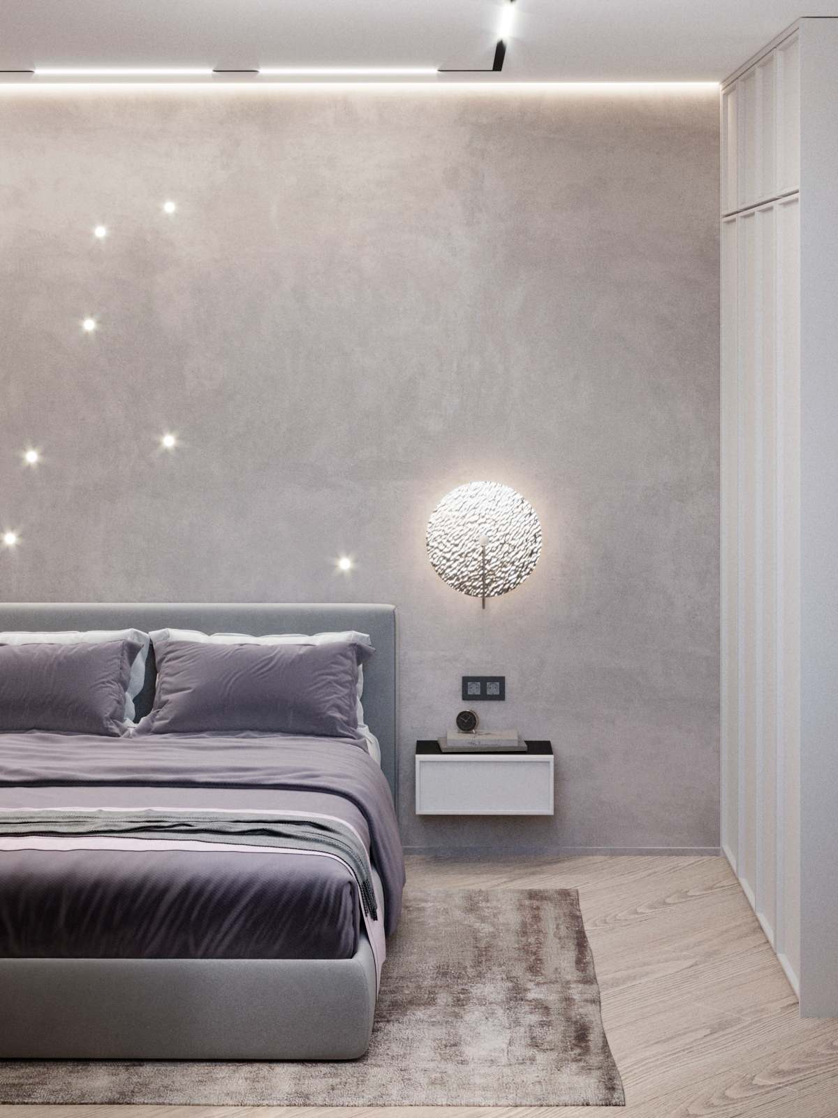 Минималистичная квартира в светлых тонах в ЖК Кристалл