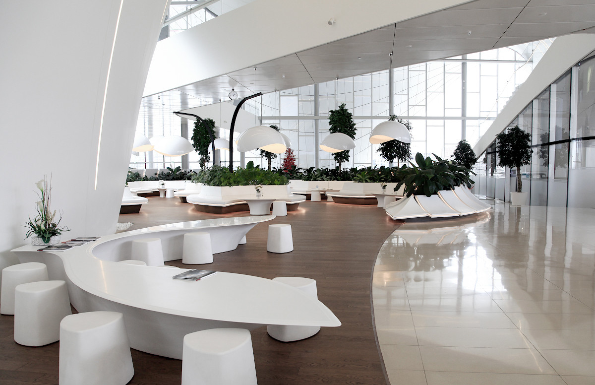 Паркет Coswick в проекте легендарной Захи Хадид