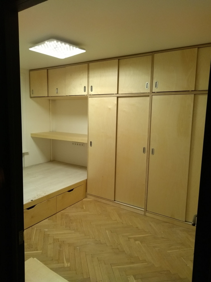 Обложка проекта: шкаф из березы