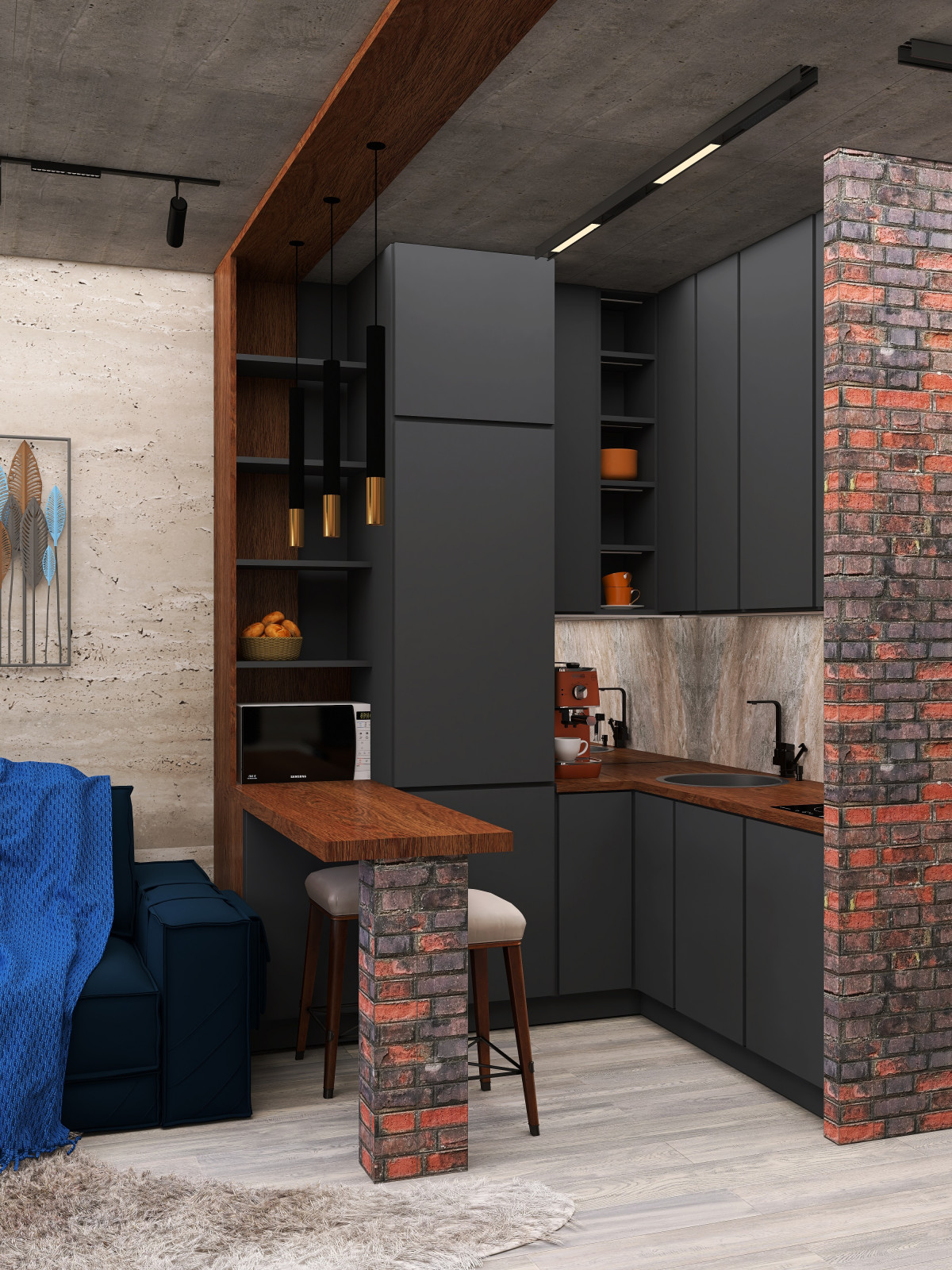 Квартира-студия для студента 24,8 кв.м